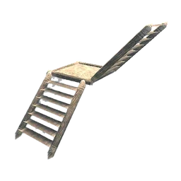Twig L-Shaped Stairs