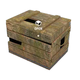 Primitive Jungle Crate