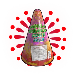 Red Volcano Firework