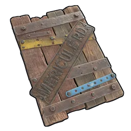 Reinforced Wooden Shield