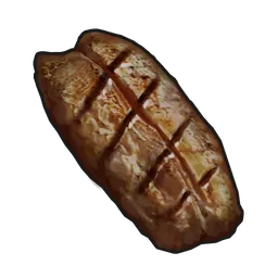 Cooked Snake Meat